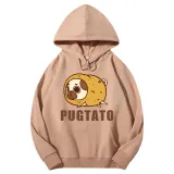 Adult Unisex Tops Exclusive Design Pugtato T-shirts And Hoodies