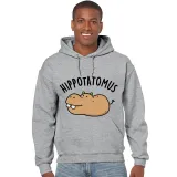 Adult Unisex Tops Exclusive Design Hippotatomus T-shirts And Hoodies