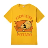 Adult Unisex Tops Exclusive Design Couch Potato T-shirts And Hoodies