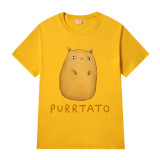 Adult Unisex Tops Exclusive Design Purrtato T-shirts And Hoodies