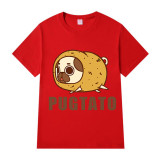 Adult Unisex Tops Exclusive Design Pugtato T-shirts And Hoodies