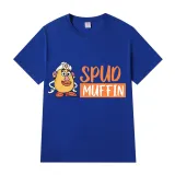 Adult Unisex Tops Exclusive Design Potato Squad Muffin T-shirts And Hoodies