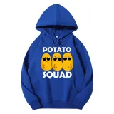 Adult Unisex Tops Exclusive Design Potato Squad T-shirts And Hoodies