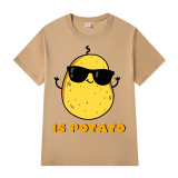 Adult Unisex Tops Exclusive Design Is Potato T-shirts And Hoodies