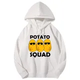 Adult Unisex Tops Exclusive Design Potato Squad T-shirts And Hoodies