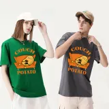 Adult Unisex Tops Exclusive Design Couch Potato T-shirts And Hoodies