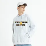 Adult Unisex Tops Exclusive Design My Spirit Animal Is A Potato Slogan T-shirts And Hoodies