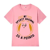 Adult Unisex Tops Exclusive Design My Spirit Animal Is A Potato T-shirts And Hoodies