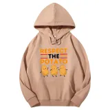 Adult Unisex Tops Exclusive Design Respect The Potato T-shirts And Hoodies
