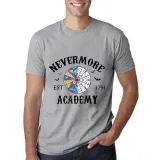 Adult Unisex Tops Exclusive Design Nevermore Academy Est 1791 Bats T-shirts And Hoodies