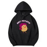 Adult Unisex Tops Exclusive Design Hot Potato T-shirts And Hoodies