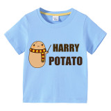 Kids Unisex Clothing Top For Boys And Girls Is Potato Harry Potato T-shirts