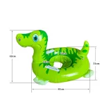 Toddler Kids Pool Floats Inflated Swimming Rings Cartoon Dinosaurs Swimming Circle