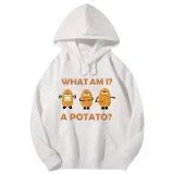Adult Unisex Tops Exclusive Design What Am I A Potato T-shirts And Hoodies