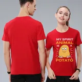 Adult Unisex Tops Exclusive Design My Spirit Animal Is A Potato T-shirts And Hoodies