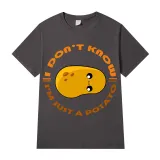 Adult Unisex Tops Exclusive Design I Don't Know I'm Just A Potato T-shirts And Hoodies