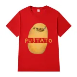 Adult Unisex Tops Exclusive Design Pugtato T-shirts And Hoodies