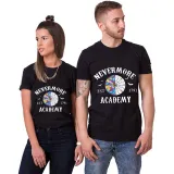 Adult Unisex Tops Exclusive Design Nevermore Academy Est 1791 Bats T-shirts And Hoodies