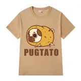 Adult Unisex Tops Exclusive Design Pugtato T-shirts And Hoodies