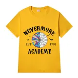 Adult Unisex Tops Exclusive Design Nevermore Academy Est 1791 Bats T-shirts And Hoodies