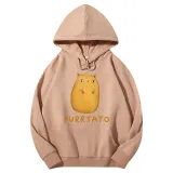 Adult Unisex Tops Exclusive Design Purrtato T-shirts And Hoodies