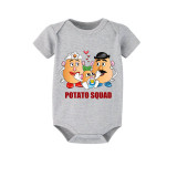 Family Matching Pajamas Exclusive Design Is Potato Family Short Pajamas Set