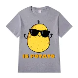 Adult Unisex Tops Exclusive Design Is Potato T-shirts And Hoodies