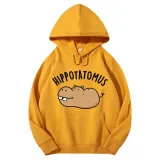Adult Unisex Tops Exclusive Design Hippotatomus T-shirts And Hoodies
