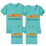 Family Matching Clothing Top Potato Friends Family T-shirts