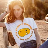 Adult Unisex Tops Exclusive Design I Don't Know I'm Just A Potato T-shirts And Hoodies