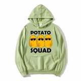 Adult Unisex Tops Exclusive Design Potato Squad T-shirts And Hoodies