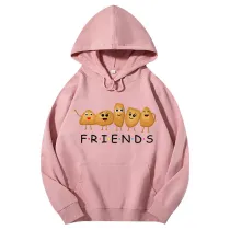 Adult Unisex Tops Exclusive Design Potato Friends T-shirts And Hoodies