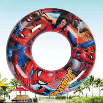 Toddler Kids Pool Floats Inflated Swimming Rings Spider Heroes Swimming Circle