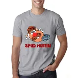 Adult Unisex Tops Exclusive Design Spud Muffin T-shirts And Hoodies