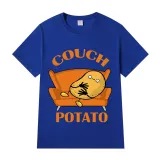 Adult Unisex Tops Exclusive Design Couch Potato T-shirts And Hoodies