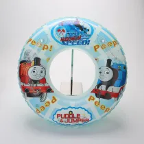 Toddler Kids Pool Floats Inflated Swimming Rings Train Swimming Circle