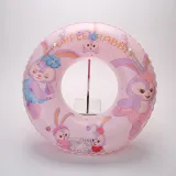 Toddler Kids Pool Floats Inflated Swimming Rings Cute Bunny Swimming Circle