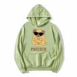 Adult Unisex Tops Exclusive Design Pugtato With Glasses T-shirts And Hoodies