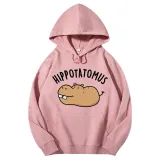 Adult Unisex Tops Exclusive Design Hippotatomus T-shirts And Hoodies