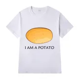 Adult Unisex Tops Exclusive Design I Am A Potato T-shirts And Hoodies