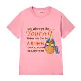 Adult Unisex Tops Exclusive Design Always Be Yourself Unless You Can Be a Unitato Then Always Be A Unitato T-shirts And Hoodies