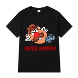Adult Unisex Tops Exclusive Design Spud Muffin T-shirts And Hoodies