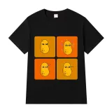 Adult Unisex Tops Exclusive Design Potato Emoji T-shirts And Hoodies
