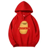 Adult Unisex Tops Exclusive Design Pugtato T-shirts And Hoodies