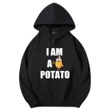 Adult Unisex Tops Exclusive Design I Am A Potato T-shirts And Hoodies