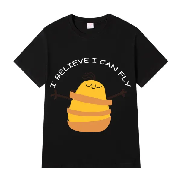 Adult Unisex Tops Exclusive Design I Believe I Can Fly T-shirts And Hoodies
