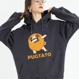 Adult Unisex Tops Exclusive Design Cool Pugtato With Glasses T-shirts And Hoodies