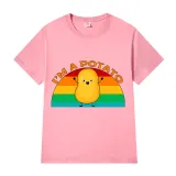 Adult Unisex Tops Exclusive Design I'm A Potato Rainbow T-shirts And Hoodies