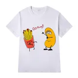 Adult Unisex Tops Exclusive Design Potato Chips Go Away T-shirts And Hoodies