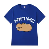 Adult Unisex Tops Exclusive Design Hippotatomus T-shirts And Hoodies